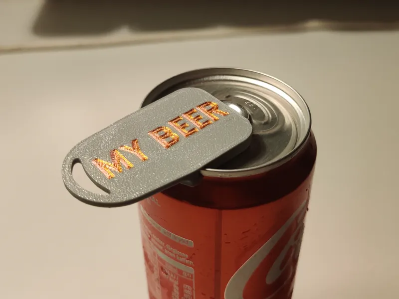 Slim can opener and cover