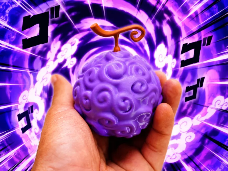 Devil Fruit Display Prop | One Piece Anime Fan Art