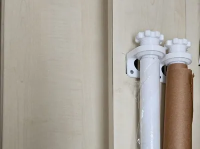 baking paper, aluminum foil roll holder...
