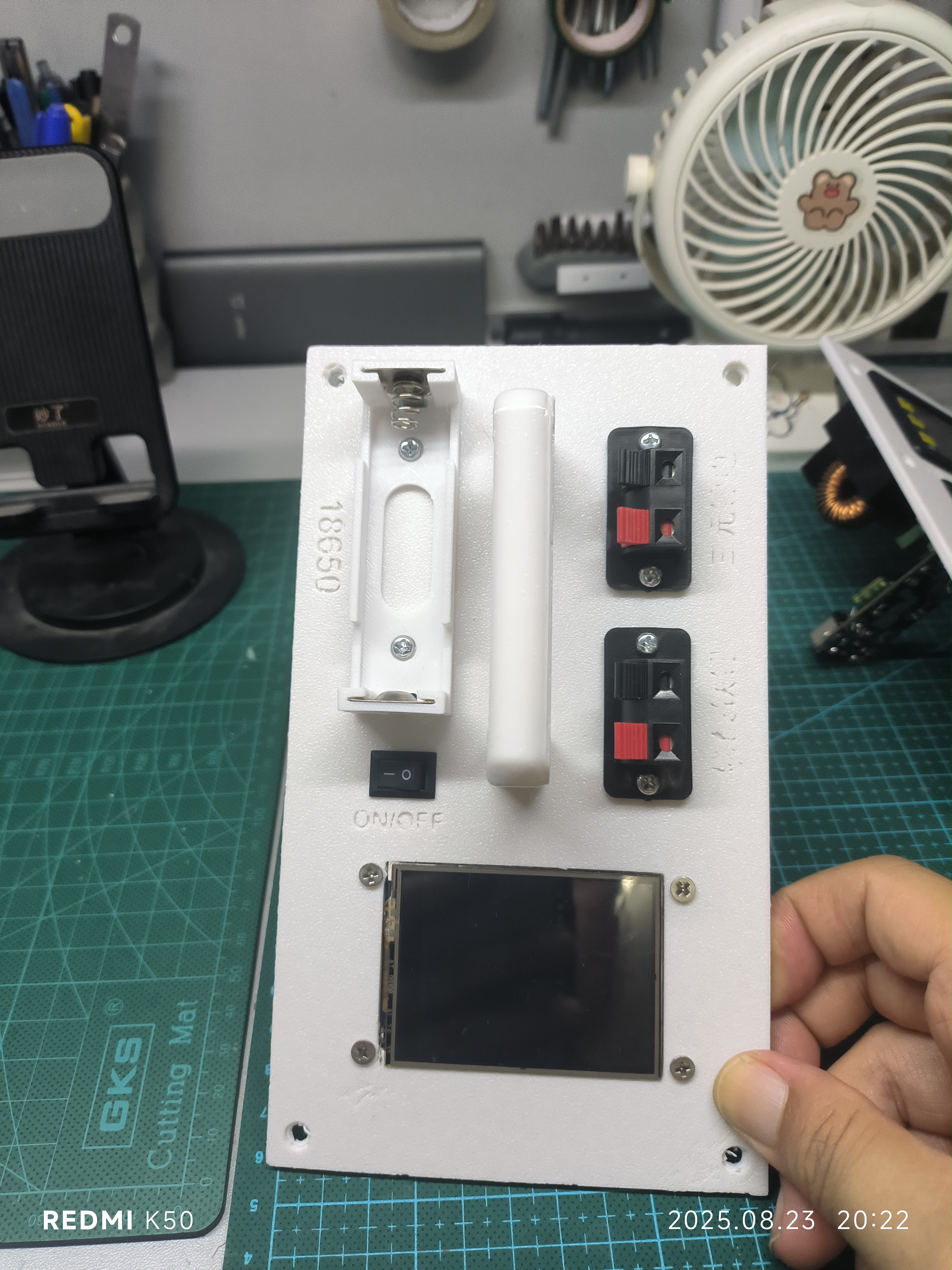 Miniatura 6 do modelo 3D 多功能电源 （锂电池容量内阻测试仪和直流可调电源）