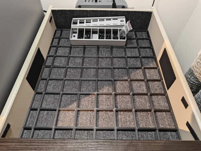 Ikea MALM Desk drawer Gridfinity base 32cm*39cm