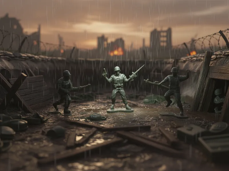 Toy soldiers (part 3): Gunman, Surrending, Jumping