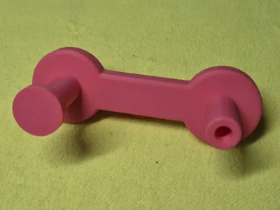Magnetic gun holder for metal cabinet