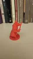 Bull-terrier guerrier — figurine de rôle — photo 4