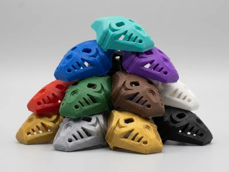 Bionicle Kanohi Pakari - Collezione 10 Maschere