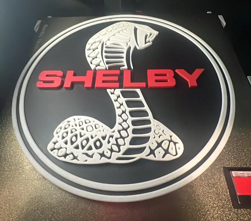 Ford Shelby Logo Multi Color