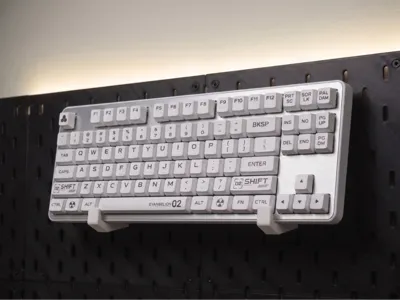 IKEA SKADIS Pegboard Keyboard Storage Holder Bracket