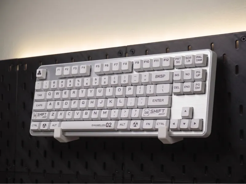 宜家 IKEA SKADIS 洞洞板 Pegboard 键盘 Keyboard 收纳 挂架 支架