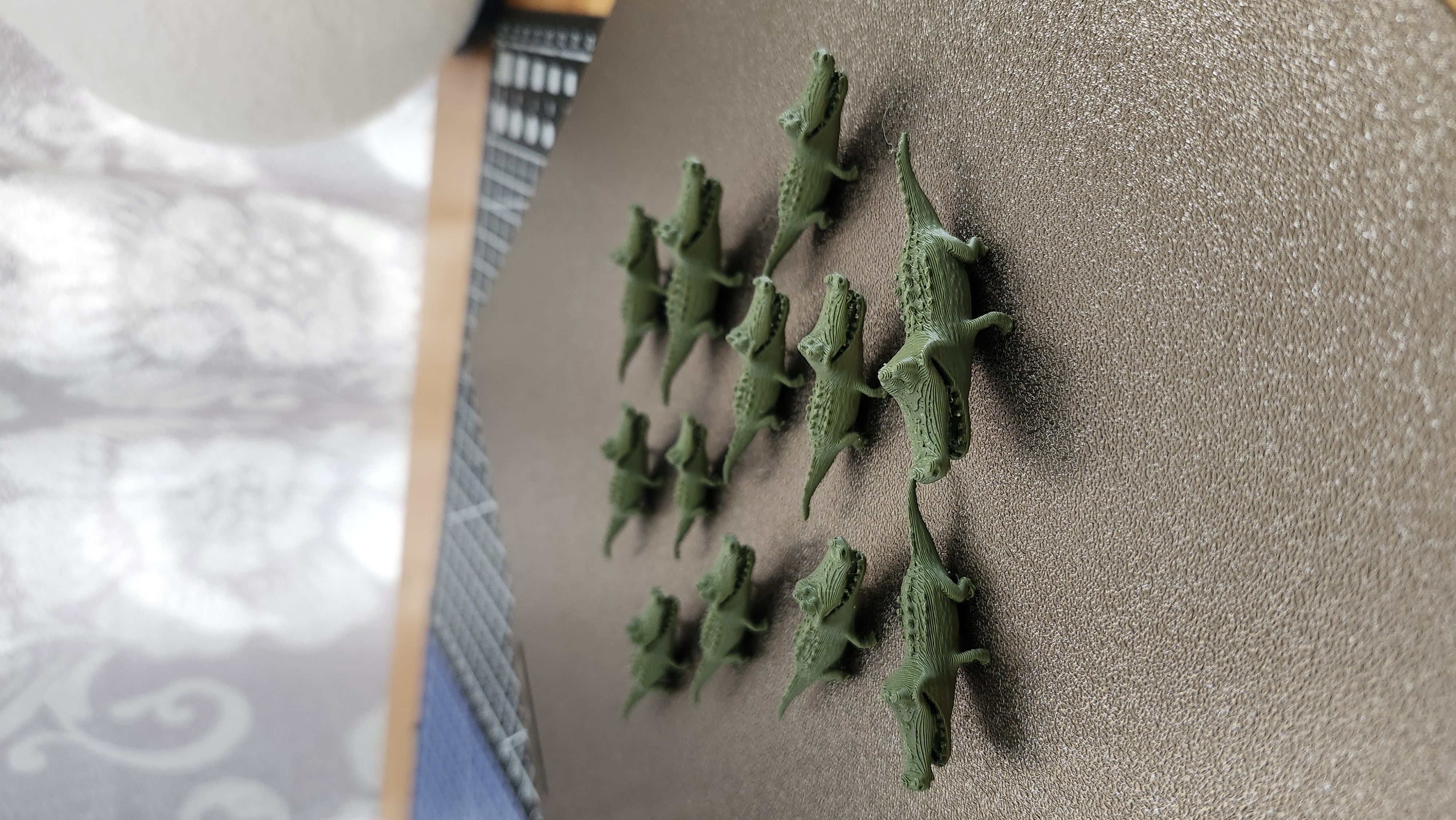 Miniatura 2 do modelo 3D Mini crocodile