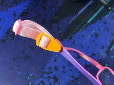 Kids glasses band clip