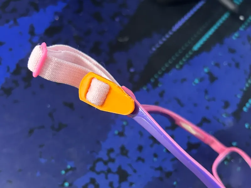 Kids glasses band clip
