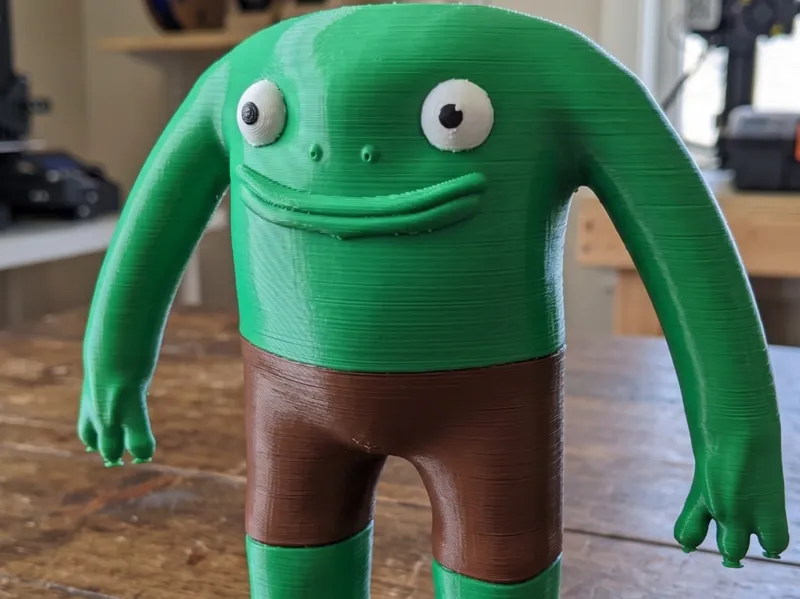 Mr Frog from Smiling Friends