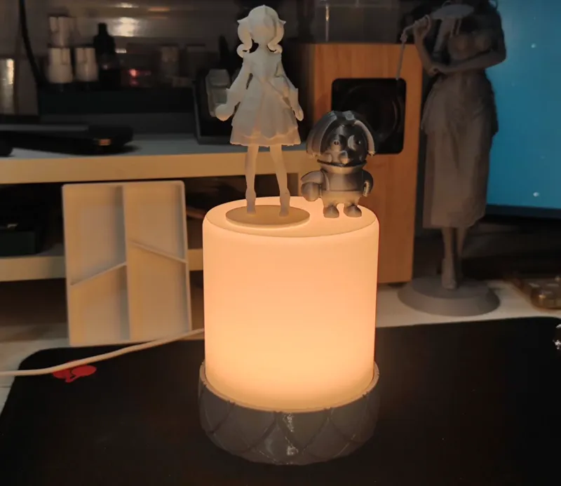 夜灯 底座加灯罩