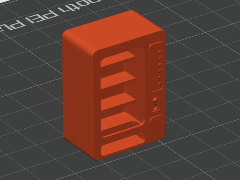 1/56 Scale Simple Vending Machine