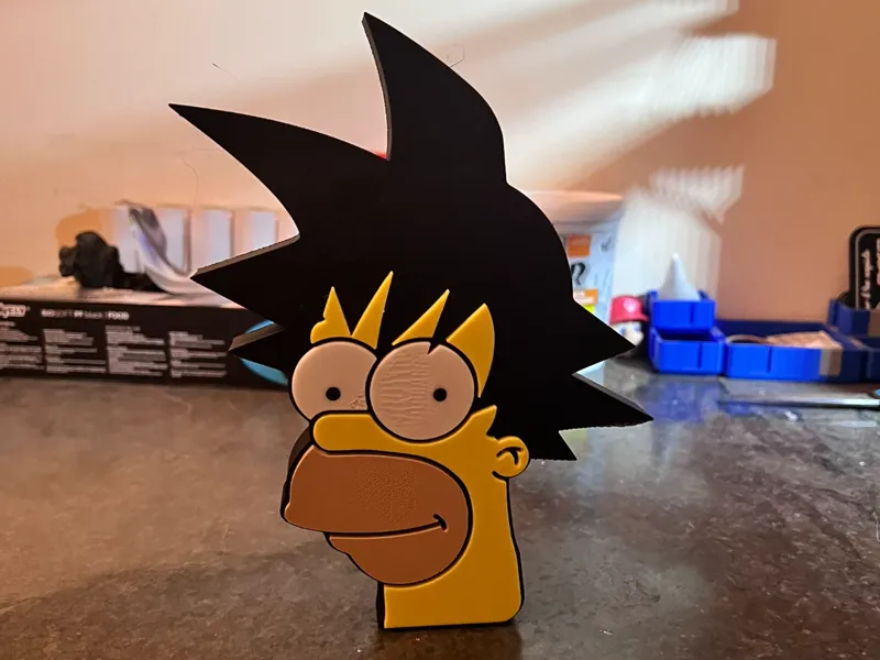 SimpSaiyan - Homer Simpson - Goku
