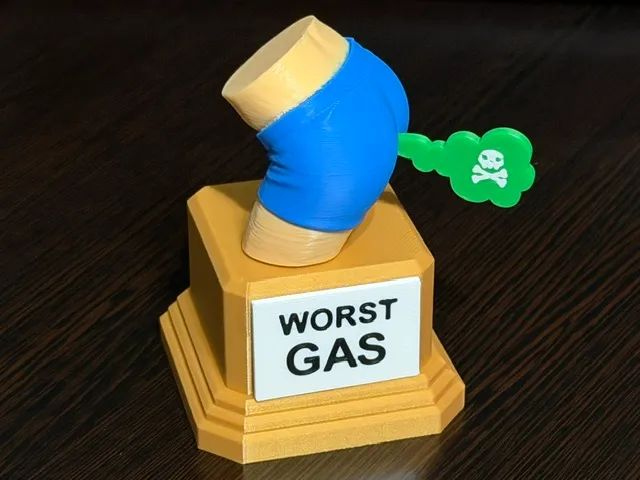 Worst Gas (Fart) Trophy