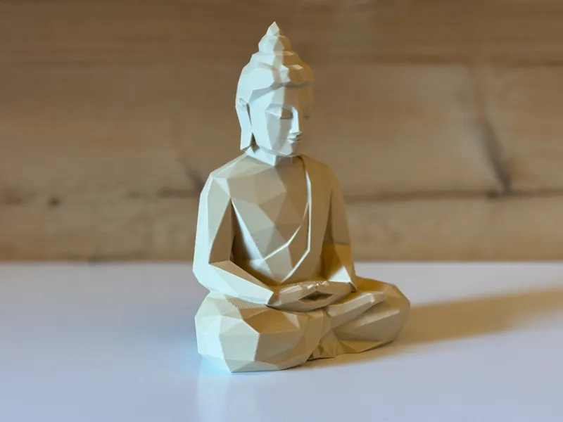 Low poly Buddha