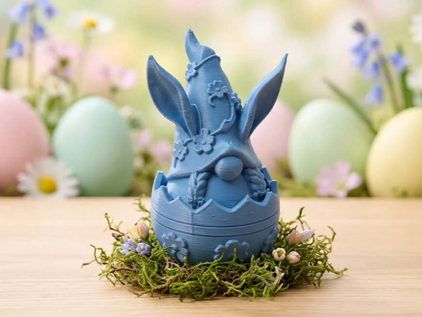Easter Bunny Gnome Egg