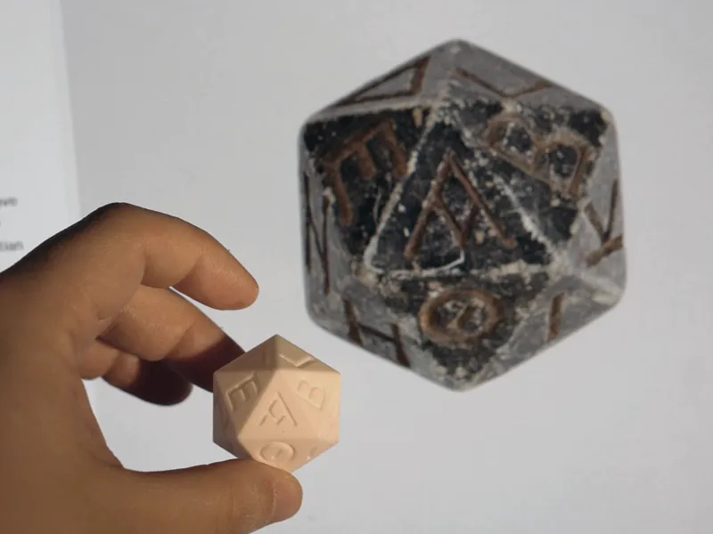 Ancient Greek D20 / Ptolemaic Icosahedron 