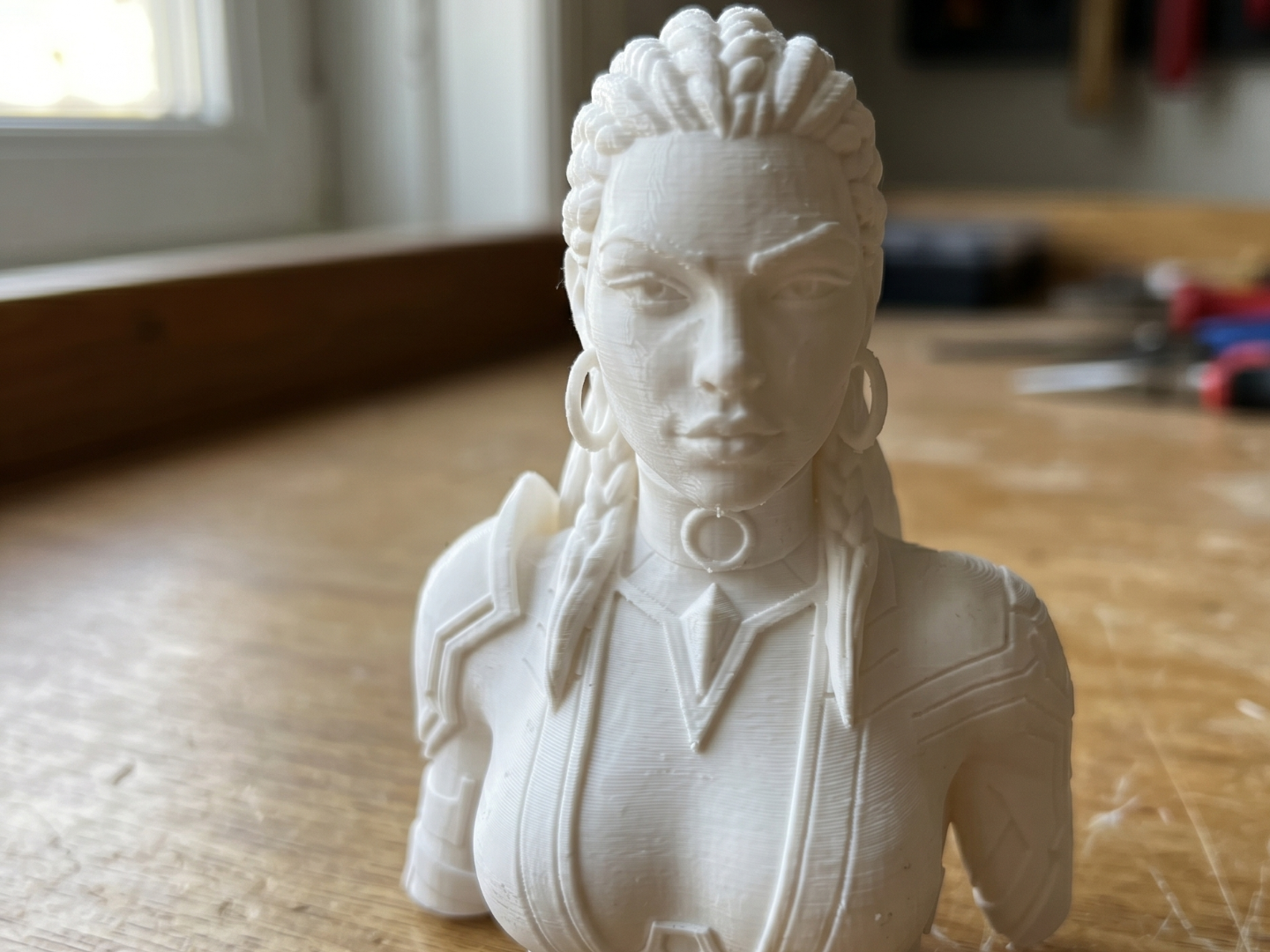 Valorant Reyna Bust 3D Print Model 365