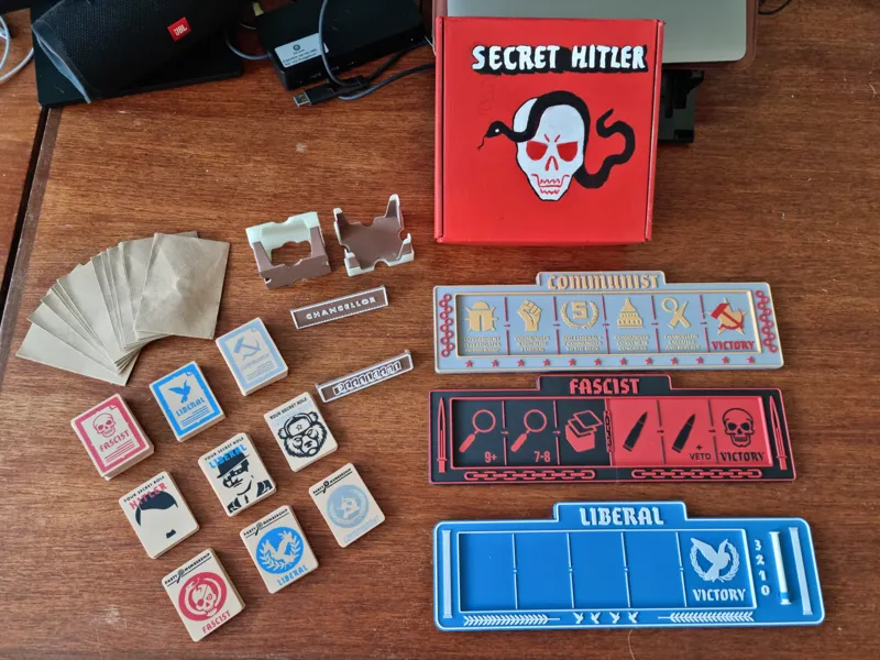 Secret Hitler XL - Including COMMUNIST - REMIX