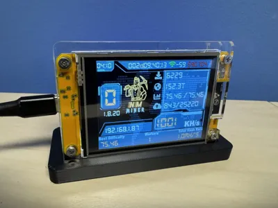 OneShotMiner Pro (2025 Ed.) Compact angled stand