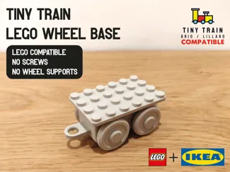 L E G O WHEEL BASE for Tiny Train System