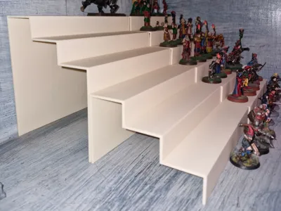 Display Stand for miniatures (double height)