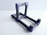 Two colors, no AMS - 0.2mm layer, 2 walls, 15% infill