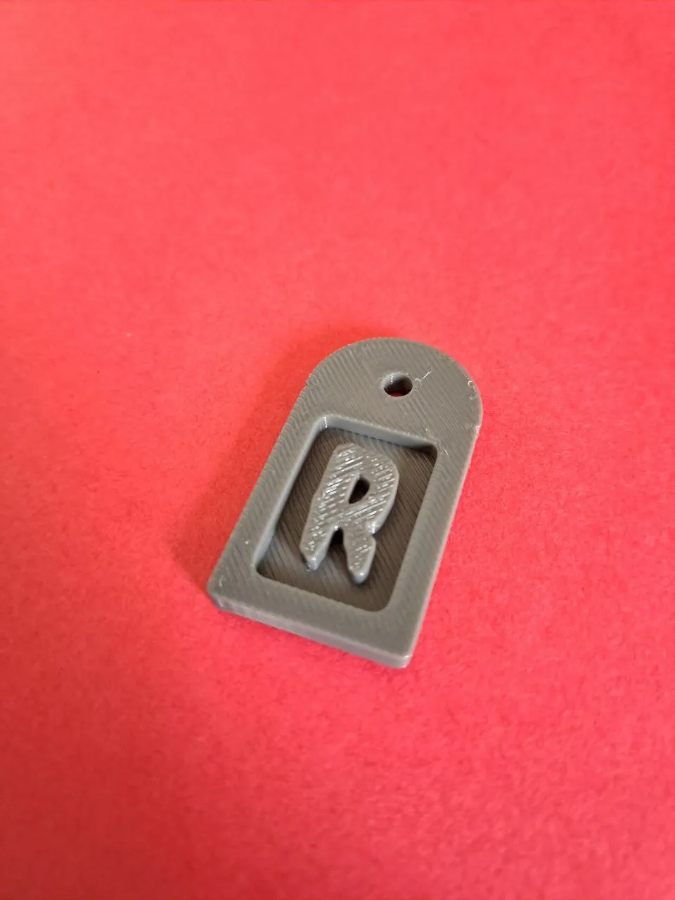 R keychain - Free 3D Print Model - MakerWorld