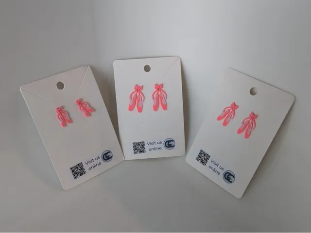 Ballet Pointe Shoe Earrings