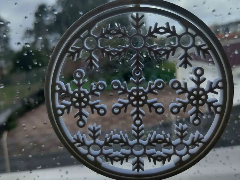 Snowflake ornament