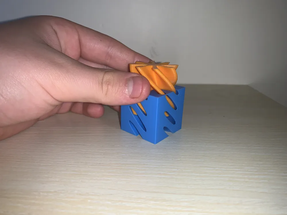 Spiral cube - Free 3D Print Model - MakerWorld
