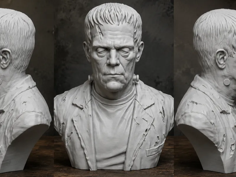 Frankensteins Monster Statue