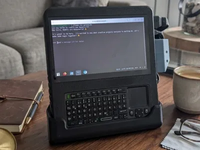 PiDeck - 7 Inch Cyberdeck with Raspberry Pi 5