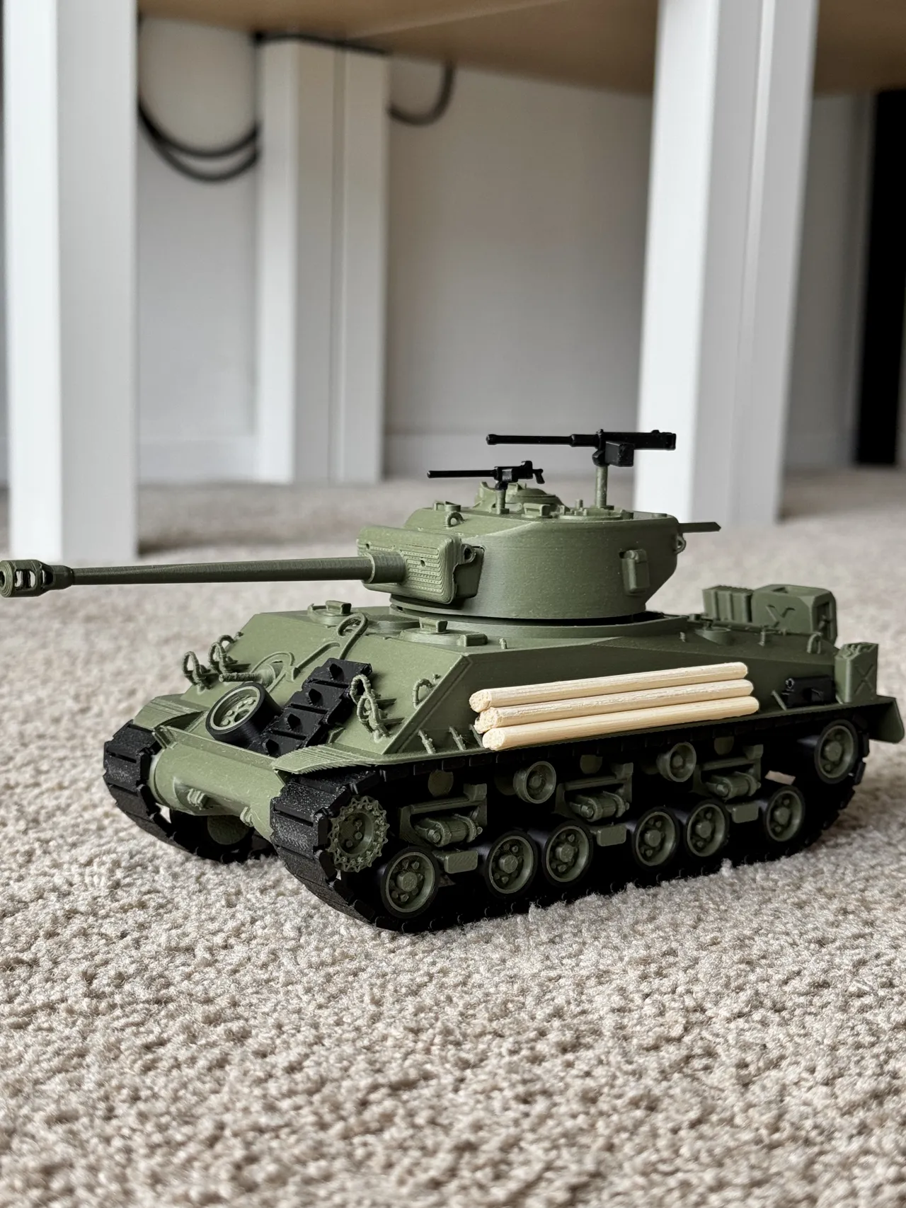 M4A3E8 Sherman FURY Medium Tank USA 1:35 Scale view 3