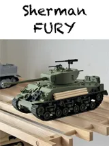 Модел на танк Sherman FURY