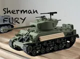 Модел на танк Sherman FURY