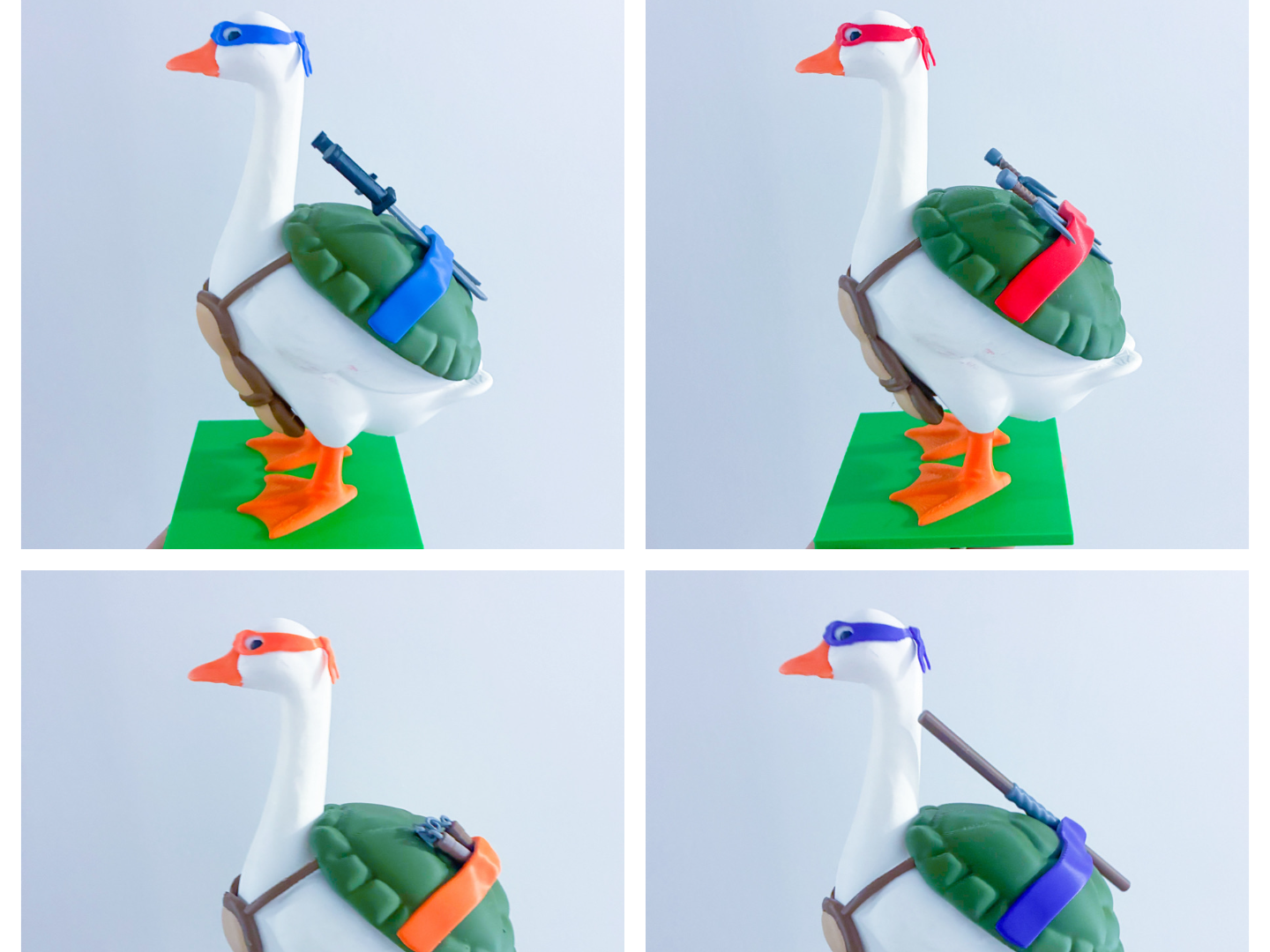 Turtles Themed Desk Goose Gear - 1