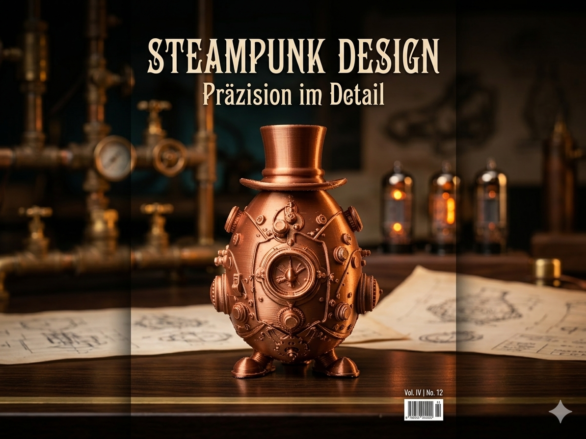 Steampunk-Ei "Sir Eggington"