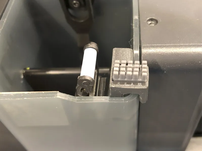 Bambu Lab X1/P1 nozzle wiper with A1 Brush