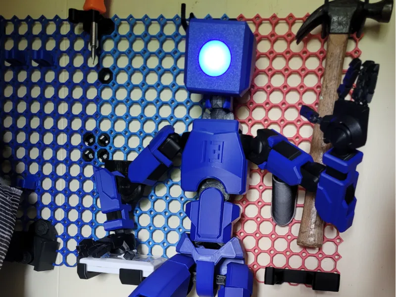 Dummy 13 500% scale multiboard mount\back support