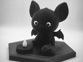 Fledermaus Teelichthalter