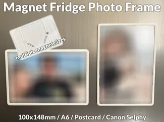 Magnet Fridge Photo Frame 100x148mm/A6/Postcard