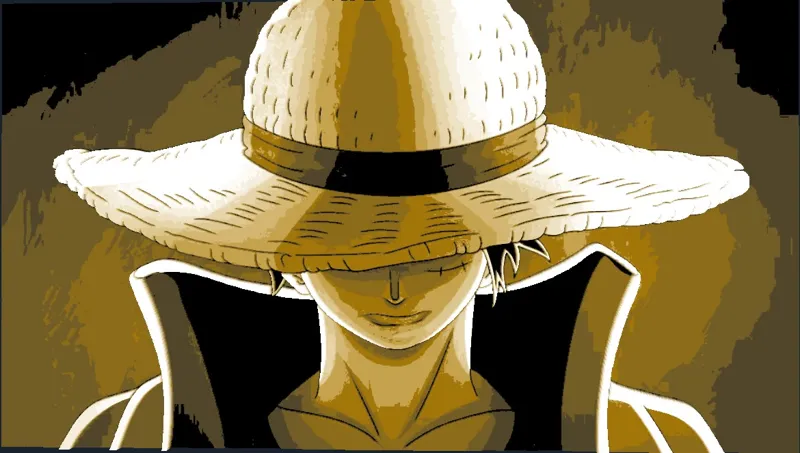 Luffy / Ruffy One Piece - HueForge