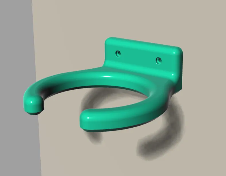 Hairdryer holder