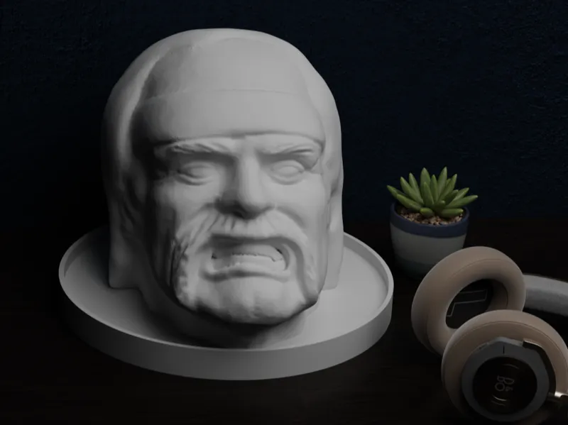 Hulk Hogan Bust Headphone Stand – Hasbro WWF S1