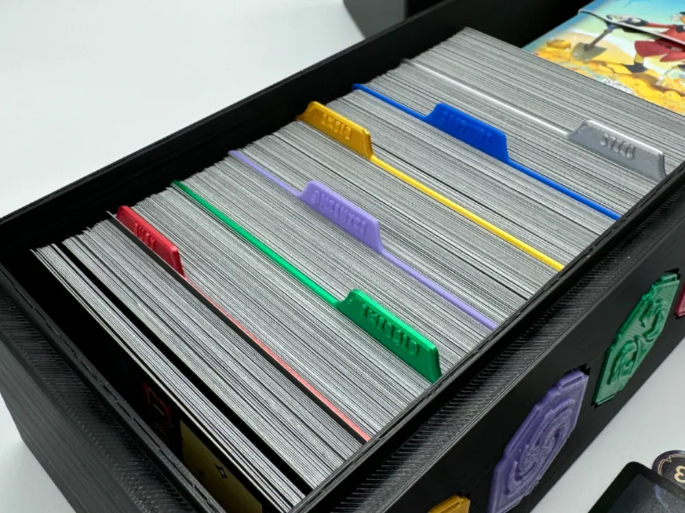 Lorcana Dividers for Card Storage - Free 3D Print Model - MakerWorld