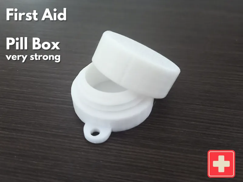 First Aid Pill Box – Extra Durable