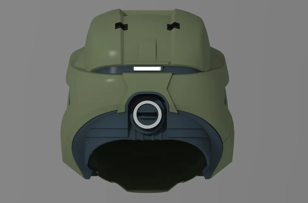 Halo-Inspired Helmet Multicolor no AMS view 4